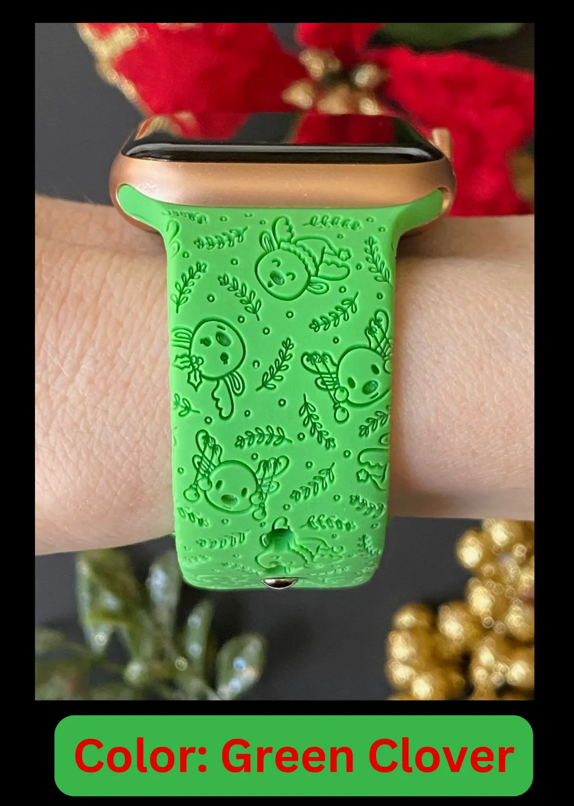 Christmas Moose Watch Band For Apple Watch