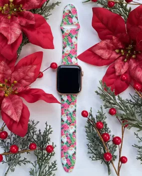 Christmas Santa Watch Band For Apple Watch
