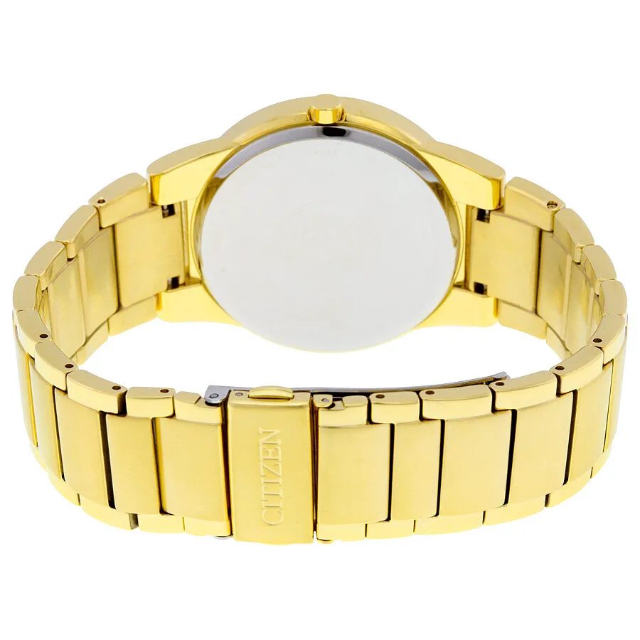 Citizen Axiom Black Dial Gold-tone Diamond Men's Watch AU1062-56G