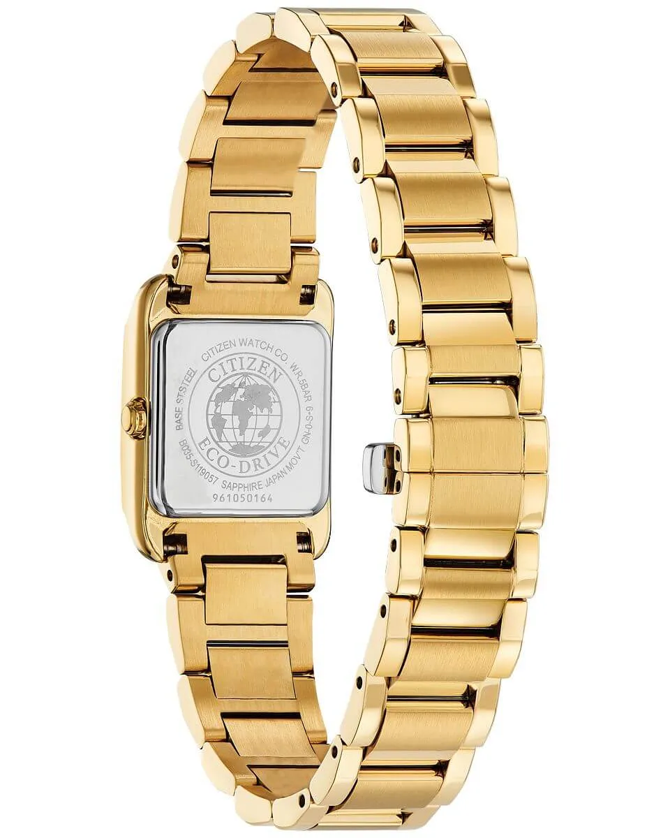 Citizen Bianca EW5552-53D Ladies 22x28mm Bracelet Watch MSRP $395