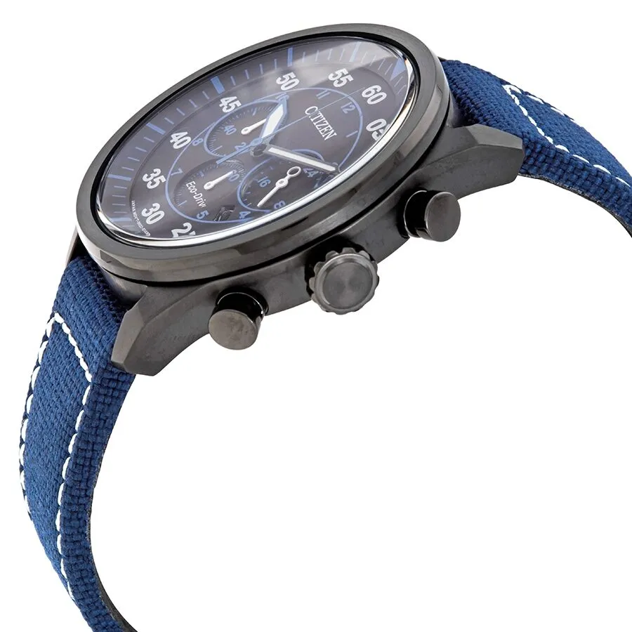 Citizen Black Dial Men's Chronograph Watch CA4215-39E