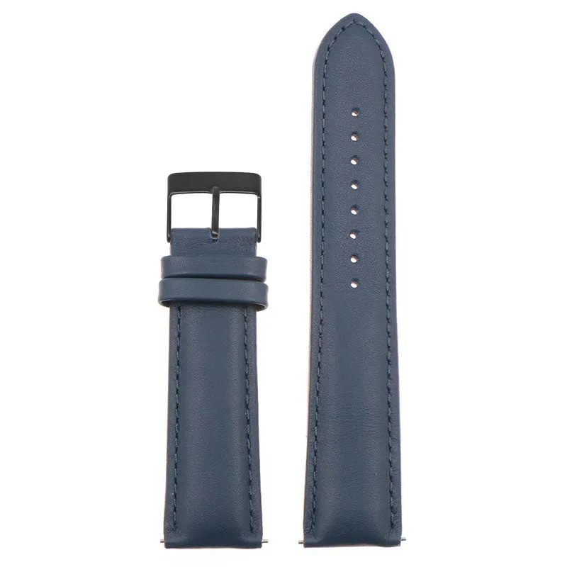Classic Stitched Leather Strap - Extra Long For MoonSwatch
