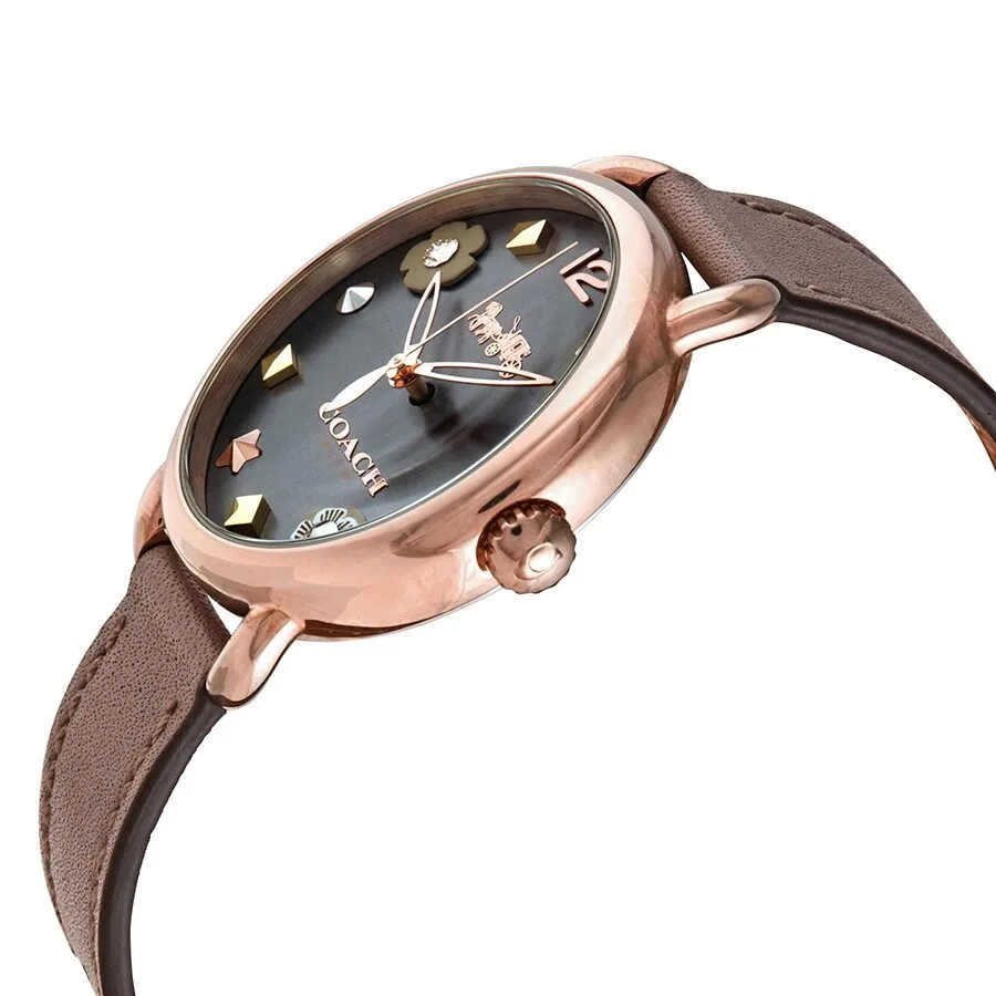 Coach Delancey Quartz Grey Dial Ladies Watch 14502797