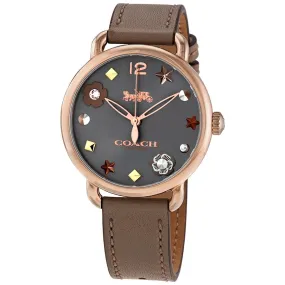 Coach Delancey Quartz Grey Dial Ladies Watch 14502797