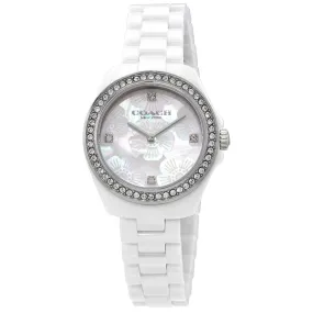 Coach Preston Quartz Mother of Pearl Dial Ladies Watch 14503661