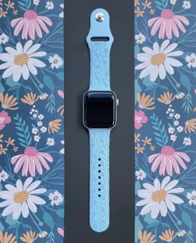 Daisies Floral Watch Band For Apple Watch