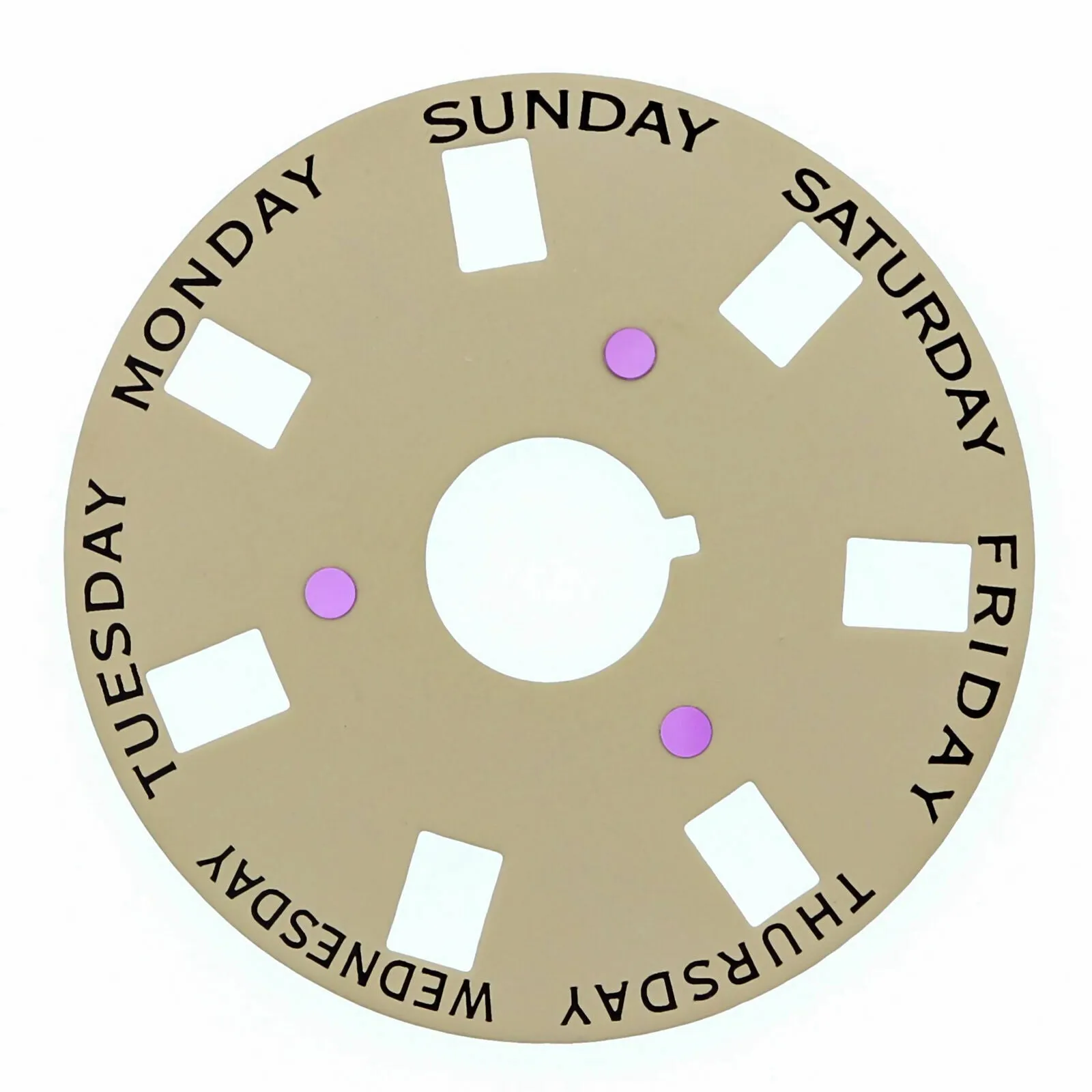 DAY DATE DISC FOR ROLEX PRESIDENT 3055 18038 18039 18046 18048 CHAMPAGNE MOVEMENT