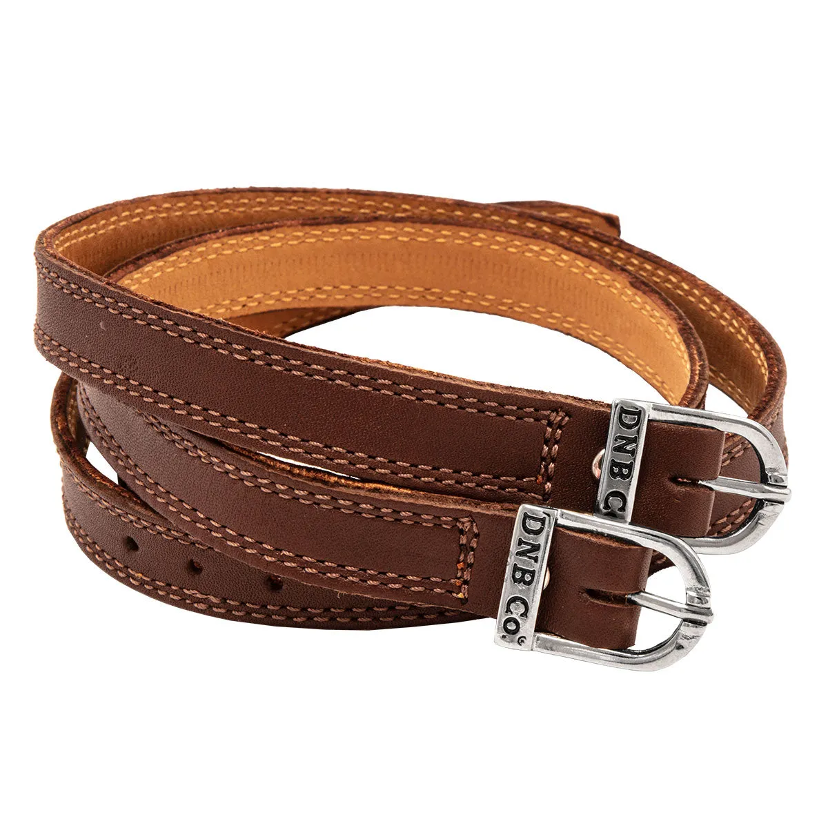 Deniro Calfskin Leather WRAT English Spur Straps