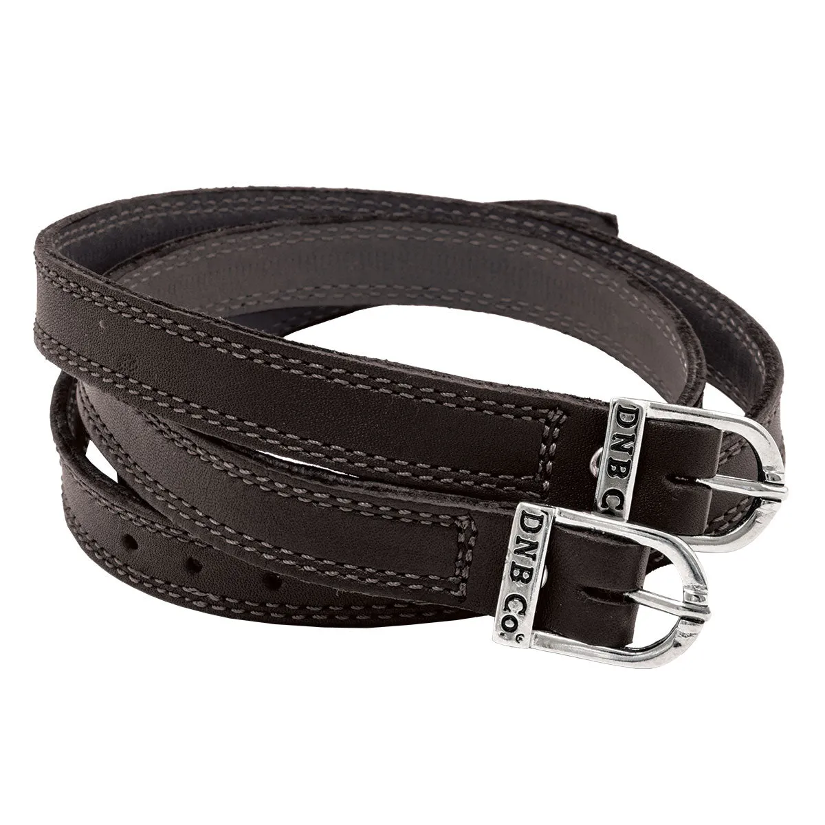 Deniro Calfskin Leather WRAT English Spur Straps
