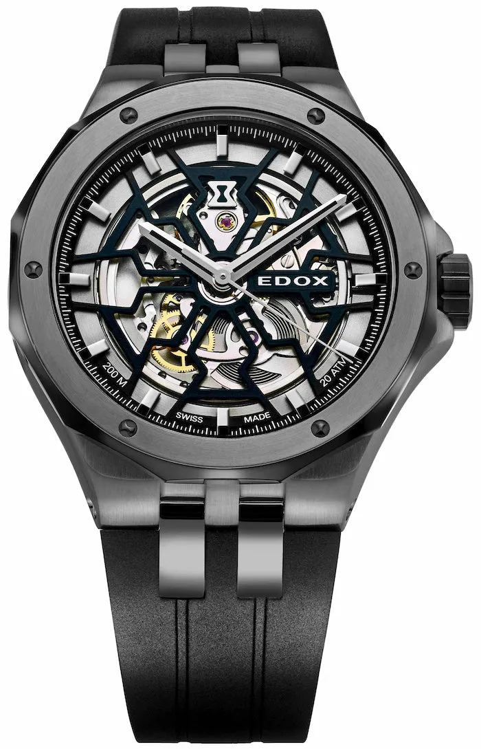 Edox Delfin Mecano 3 Hands Skeleton