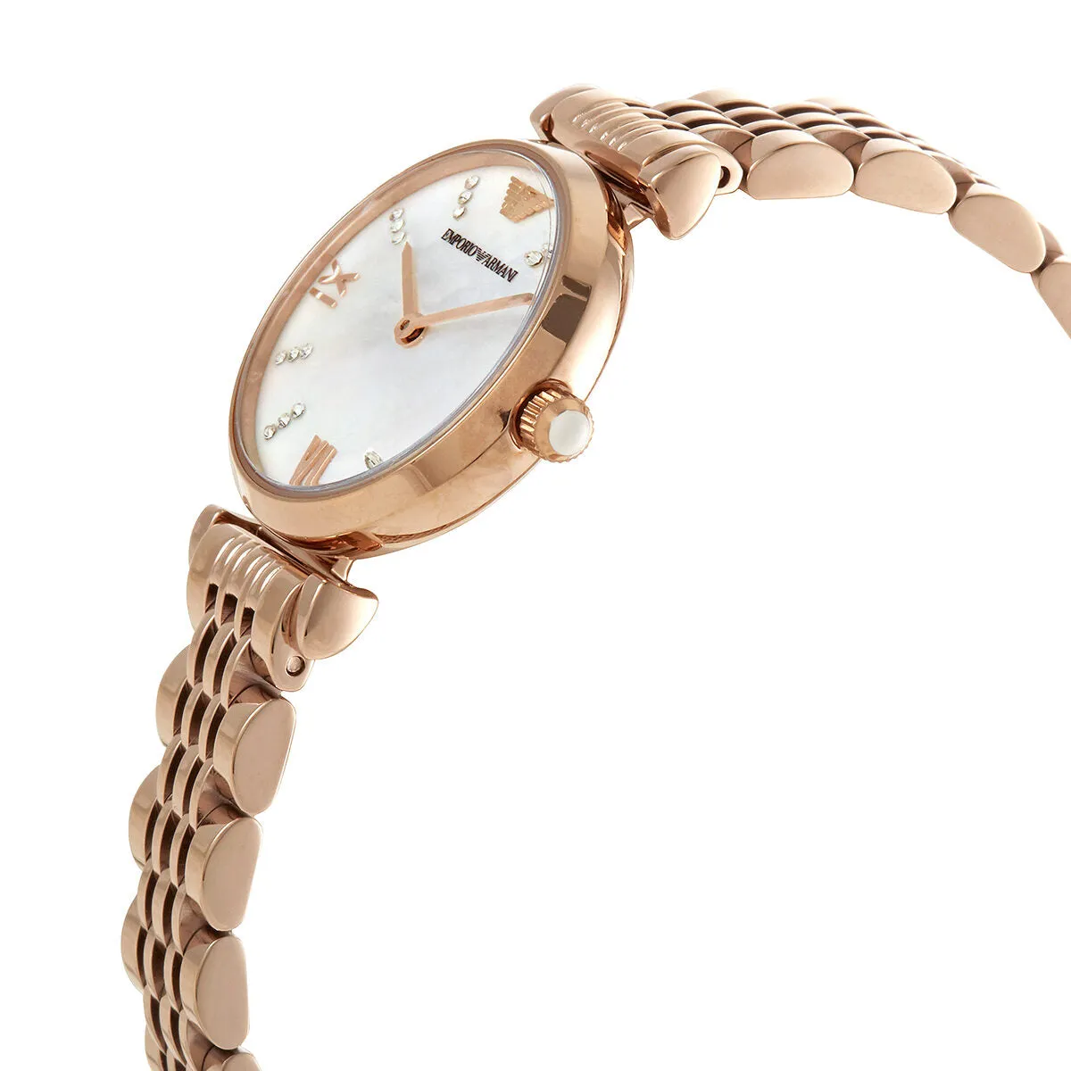Emporio Armani Gianni T-Bar Quartz Crystal Ladies Watch AR11316