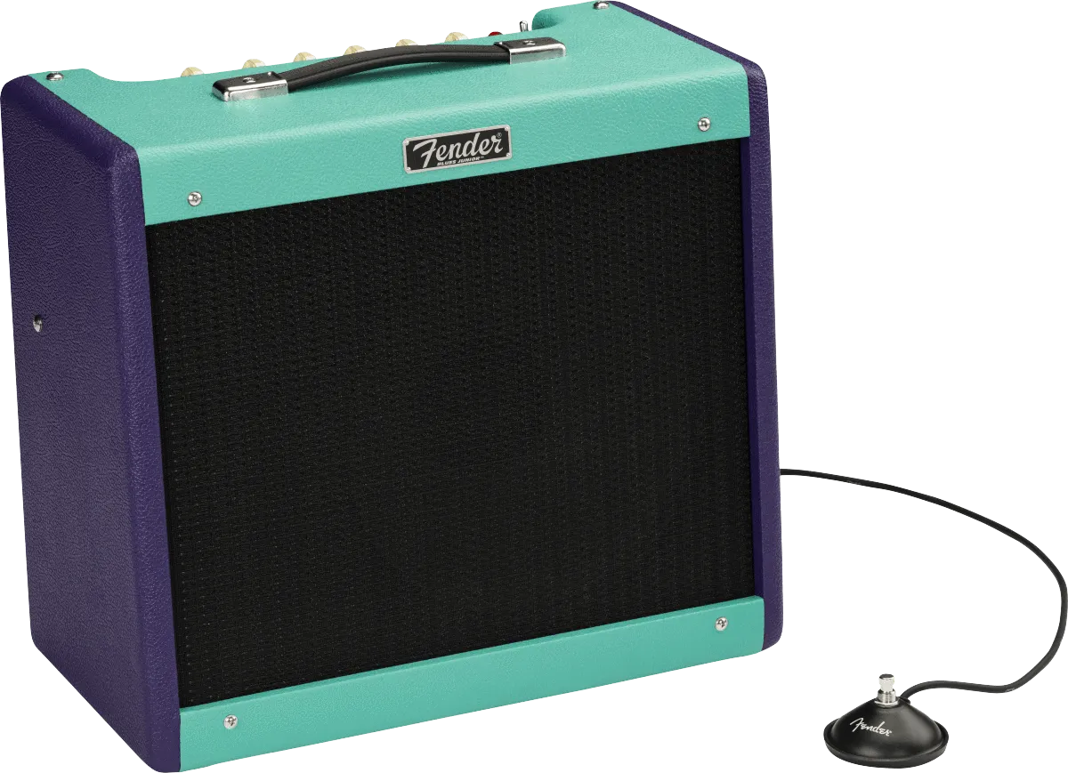 Fender 2020 Ltd Blues Junior IV, Cannabis Rex Speaker, Two Tone Purple and Seafoam