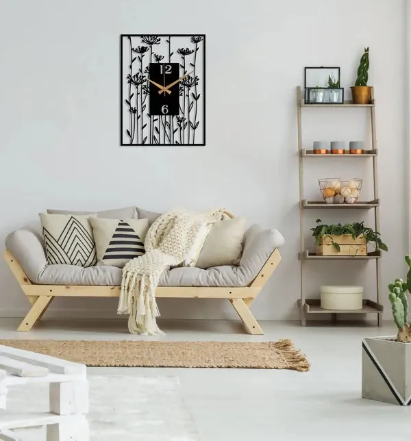 Flower Wall Clock - Home Decor - Wall Clocks
