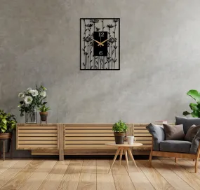 Flower Wall Clock - Home Decor - Wall Clocks