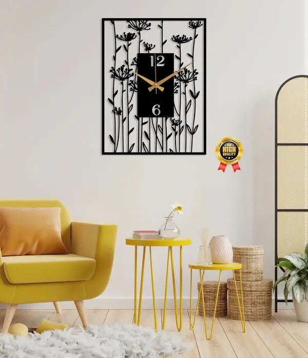 Flower Wall Clock - Home Decor - Wall Clocks