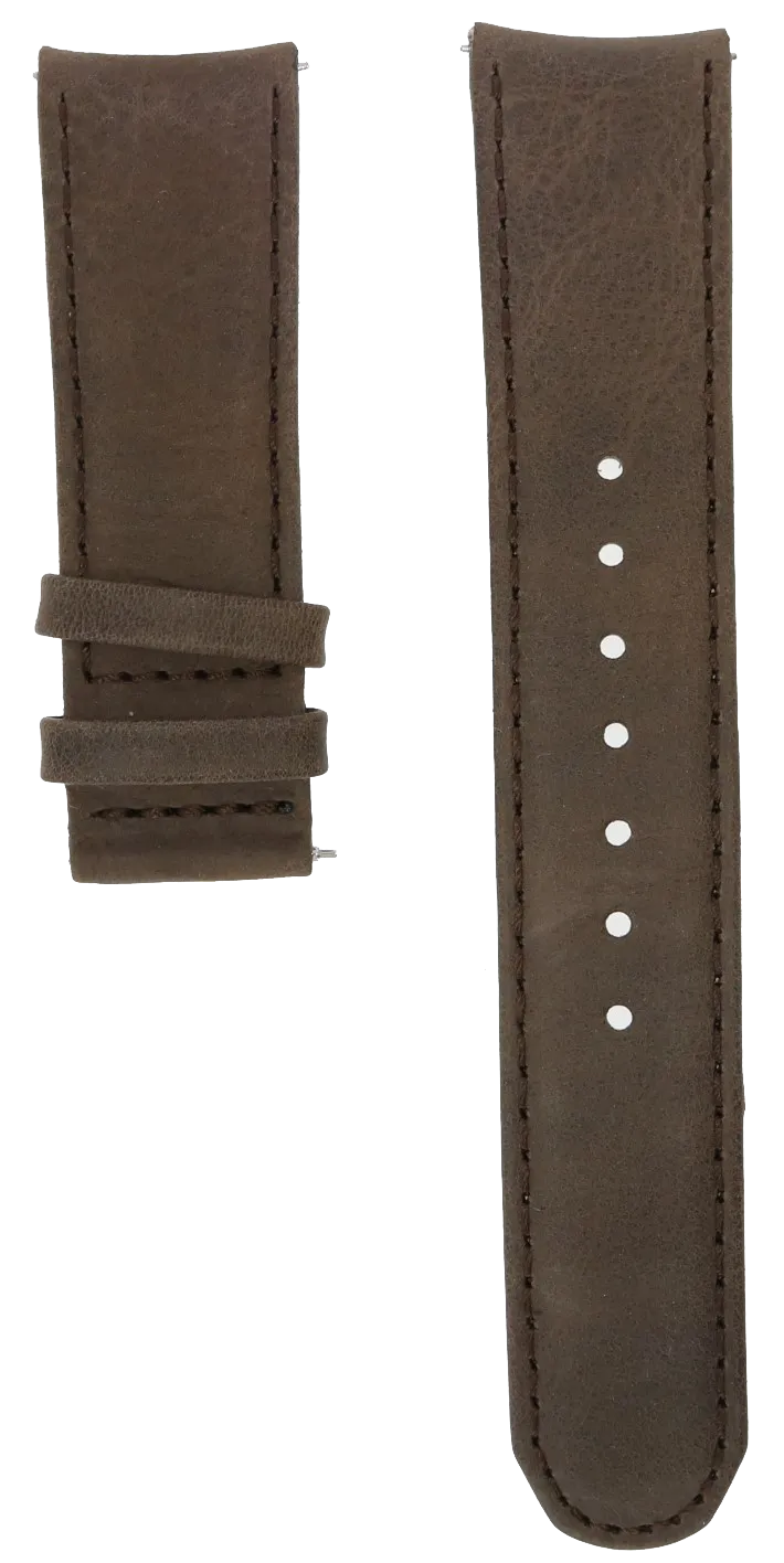 Formex Essence Butterfly Brown Leather Strap 22mm
