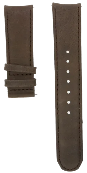 Formex Essence Butterfly Brown Leather Strap 22mm