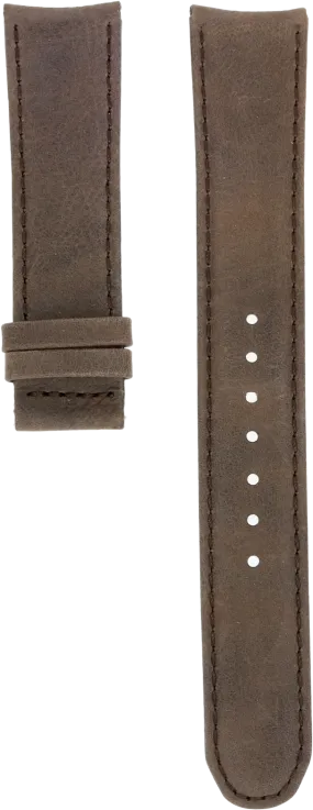 Formex XL Essence Butterfly Brown Leather Strap 22mm