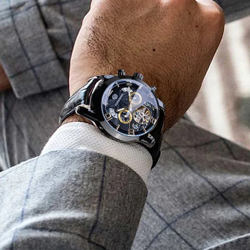 Forsining Prestige Skeleton Tourbillon Watch