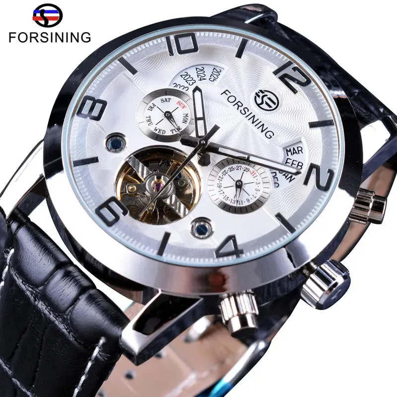 Forsining Prestige Skeleton Tourbillon Watch