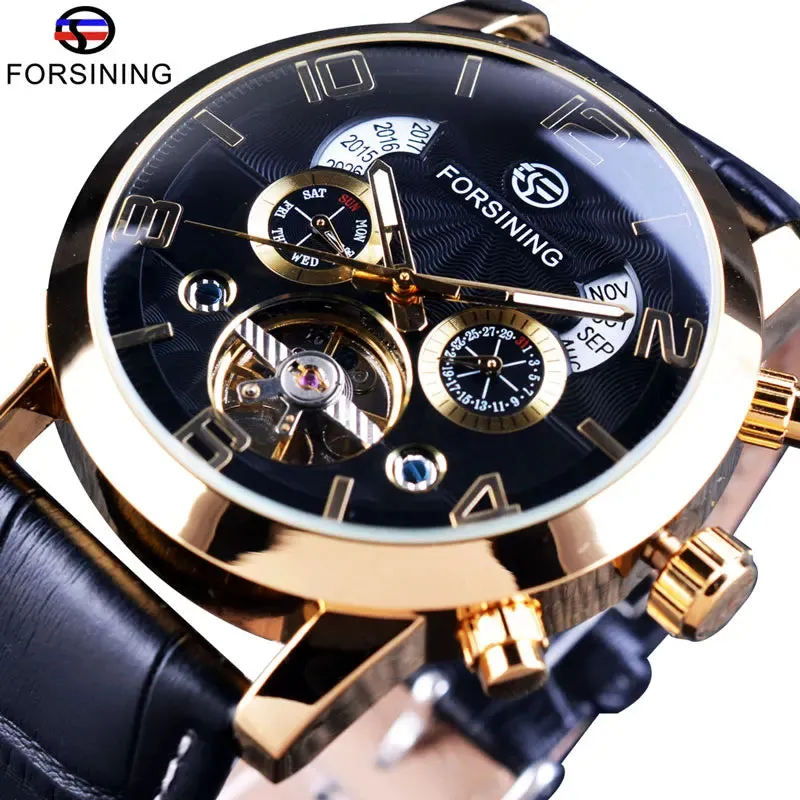 Forsining Prestige Skeleton Tourbillon Watch