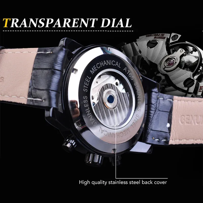 Forsining Prestige Skeleton Tourbillon Watch