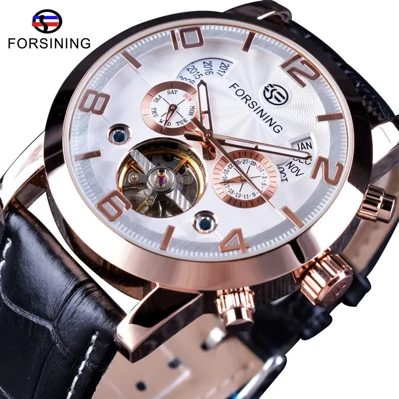 Forsining Prestige Skeleton Tourbillon Watch