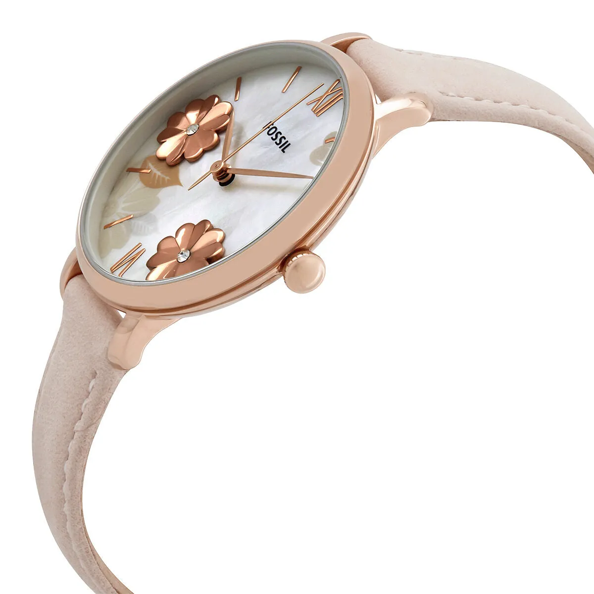 Fossil Jacqueline Quartz White Dial Ladies Watch ES4671
