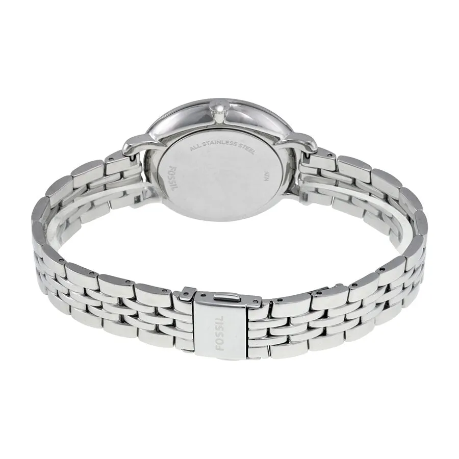 Fossil Jacqueline Silver Dial Stainless Steel Ladies Watch ES3545