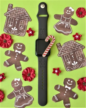 Gingerbread Christmas Apple Watch Band
