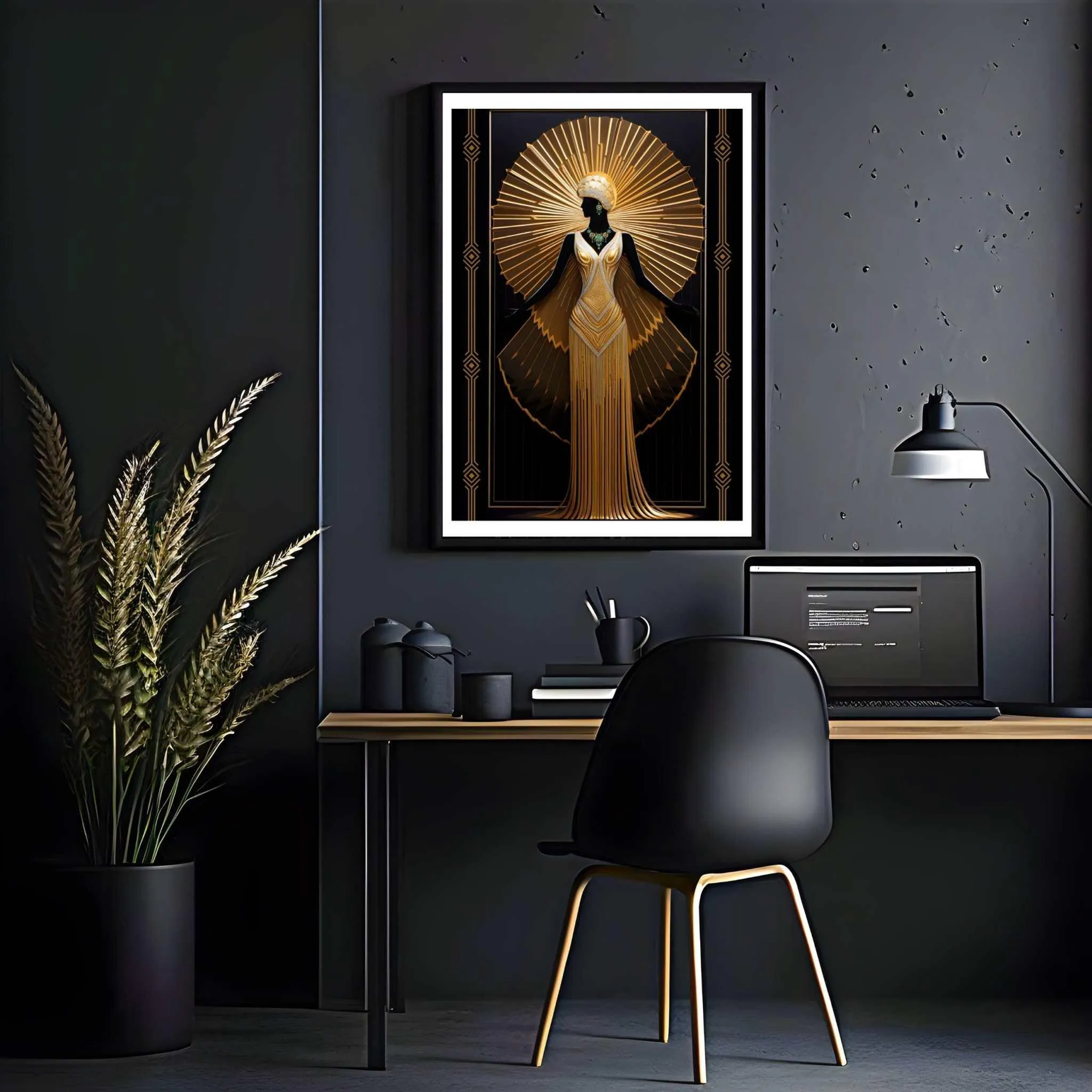 Golden Composition Poster