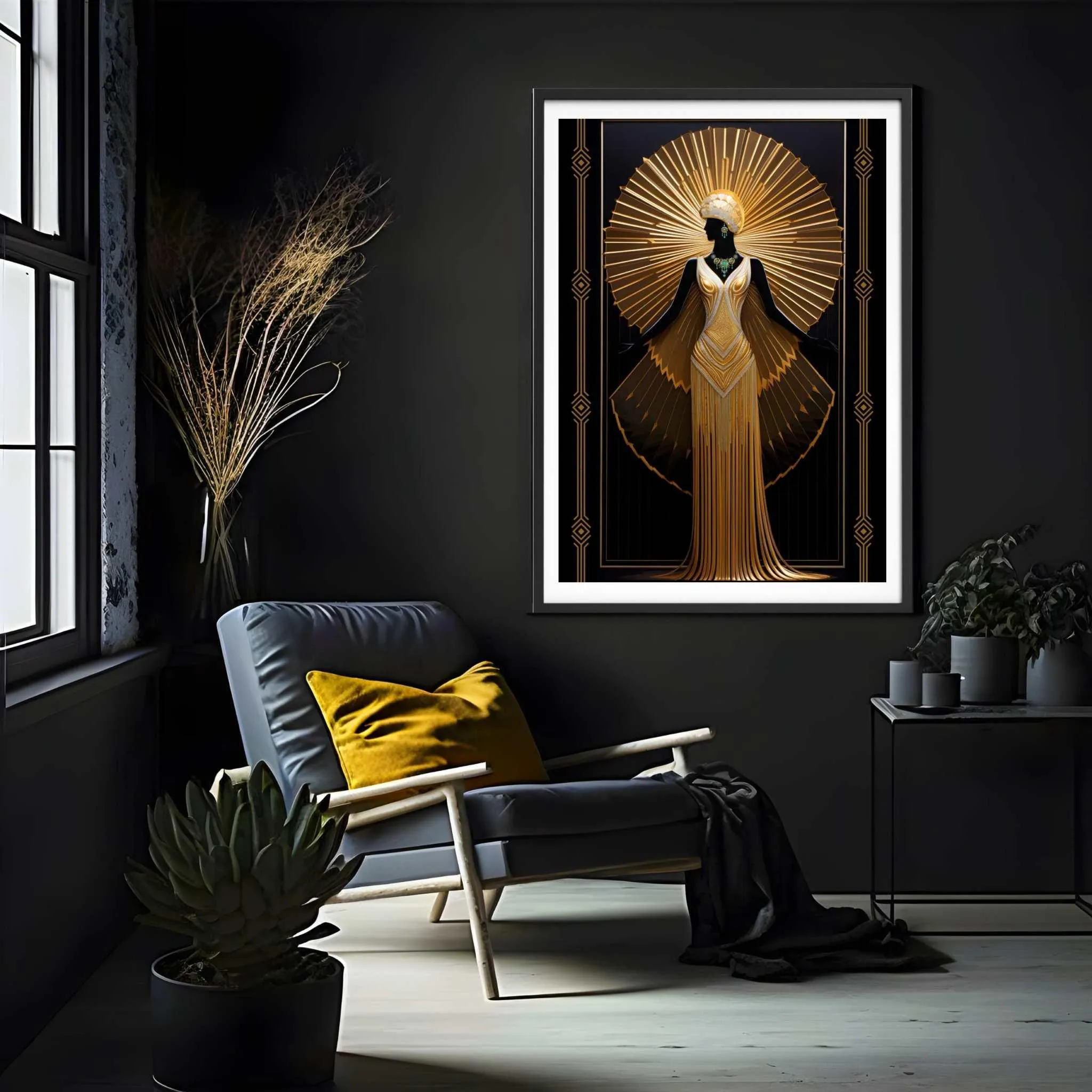 Golden Composition Poster