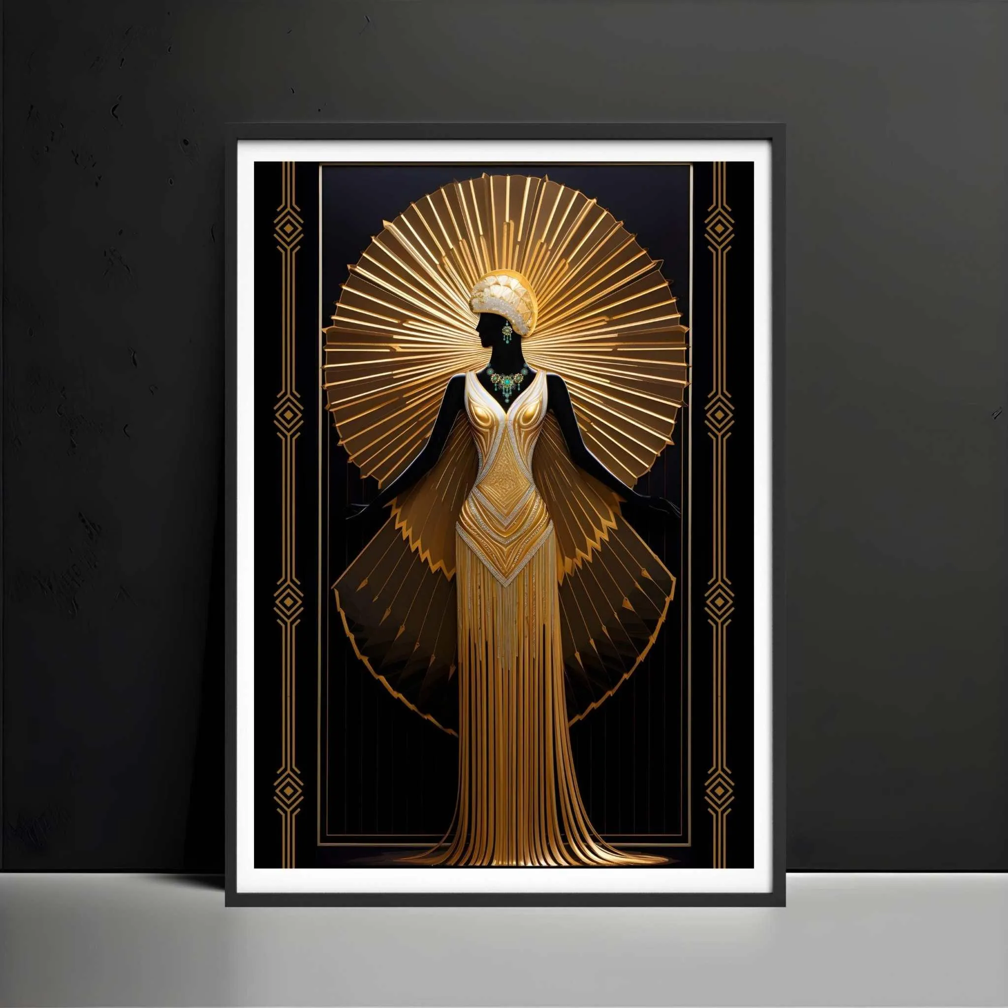 Golden Composition Poster
