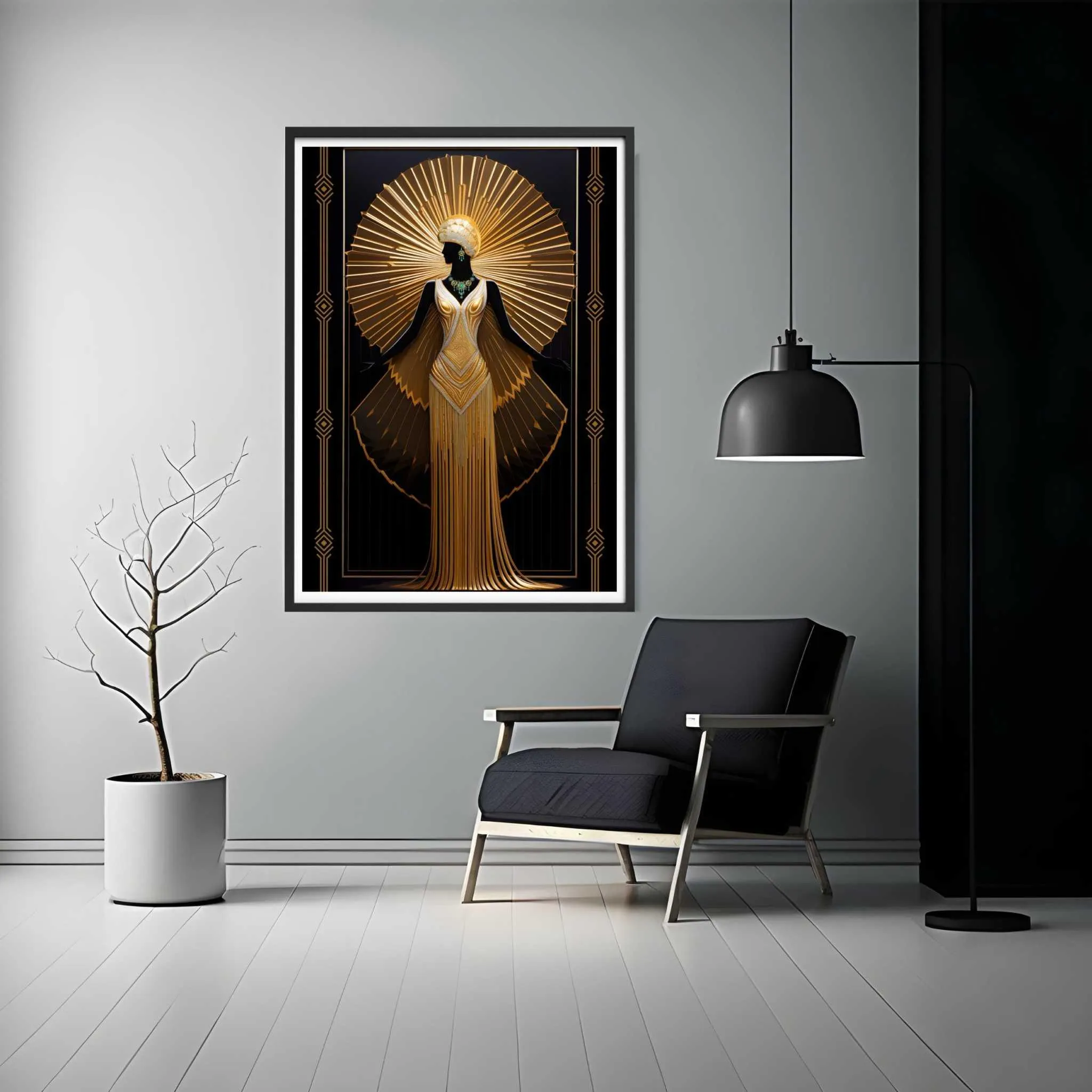 Golden Composition Poster