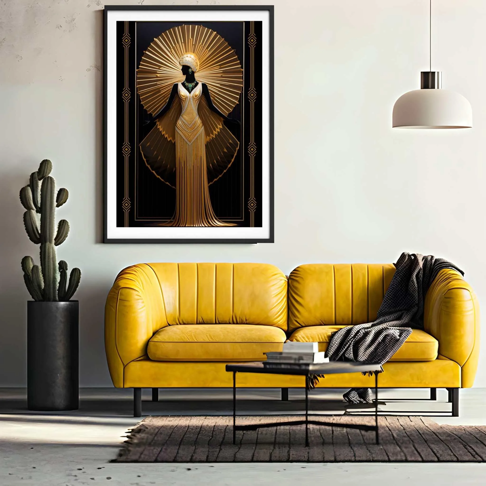 Golden Composition Poster