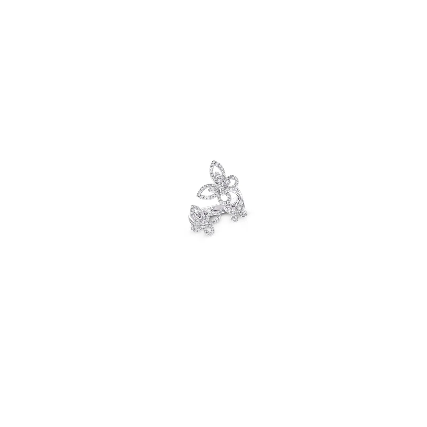GRAFF Butterfly Silhouette Collection diamond ring