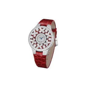 GRAFF Classic Butterfly Diamond and Ruby Motif Watch