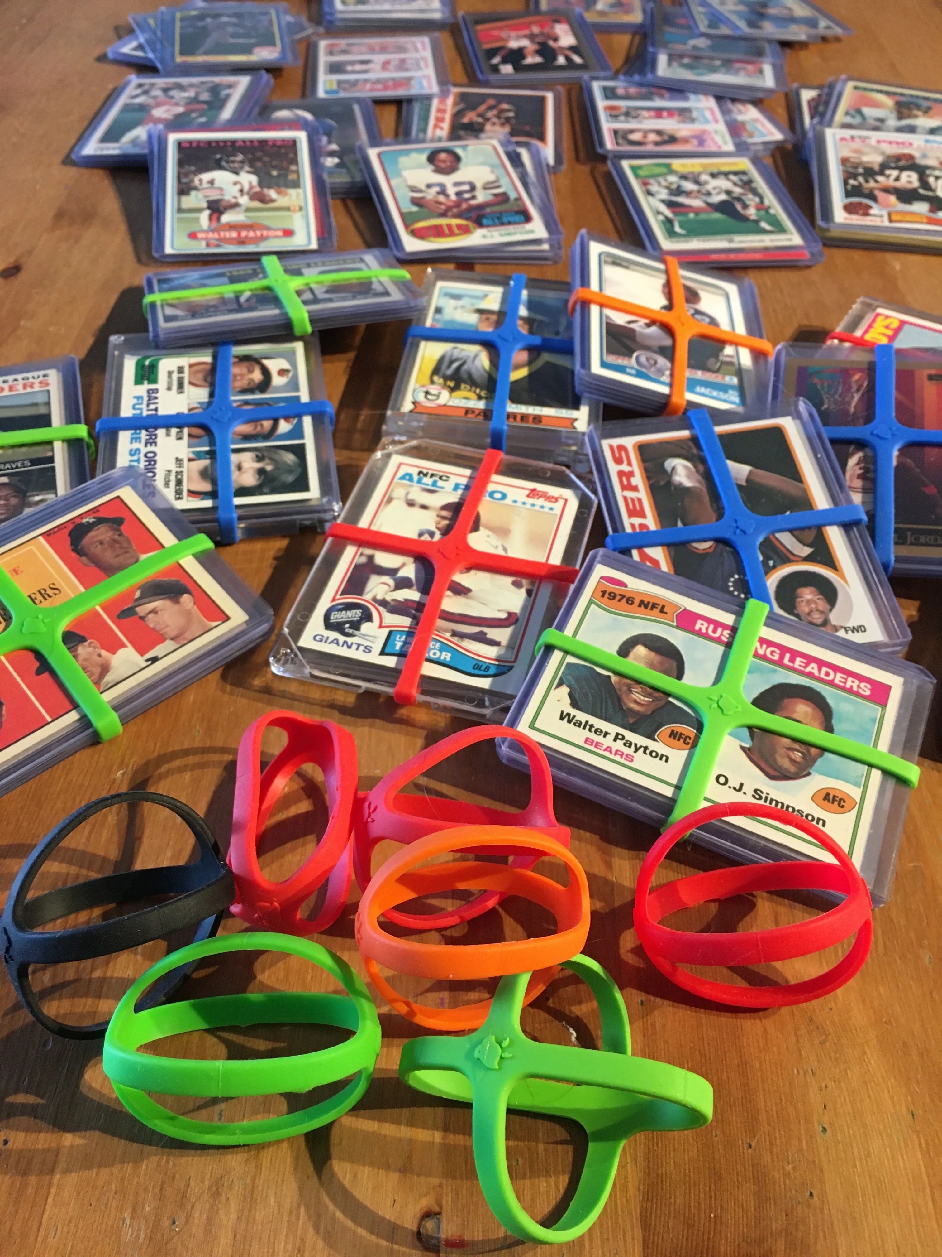 Grifiti Band Joes 2 inch Silicone Cross Bands Cards Jewelry Boxes Wallets and Wraps