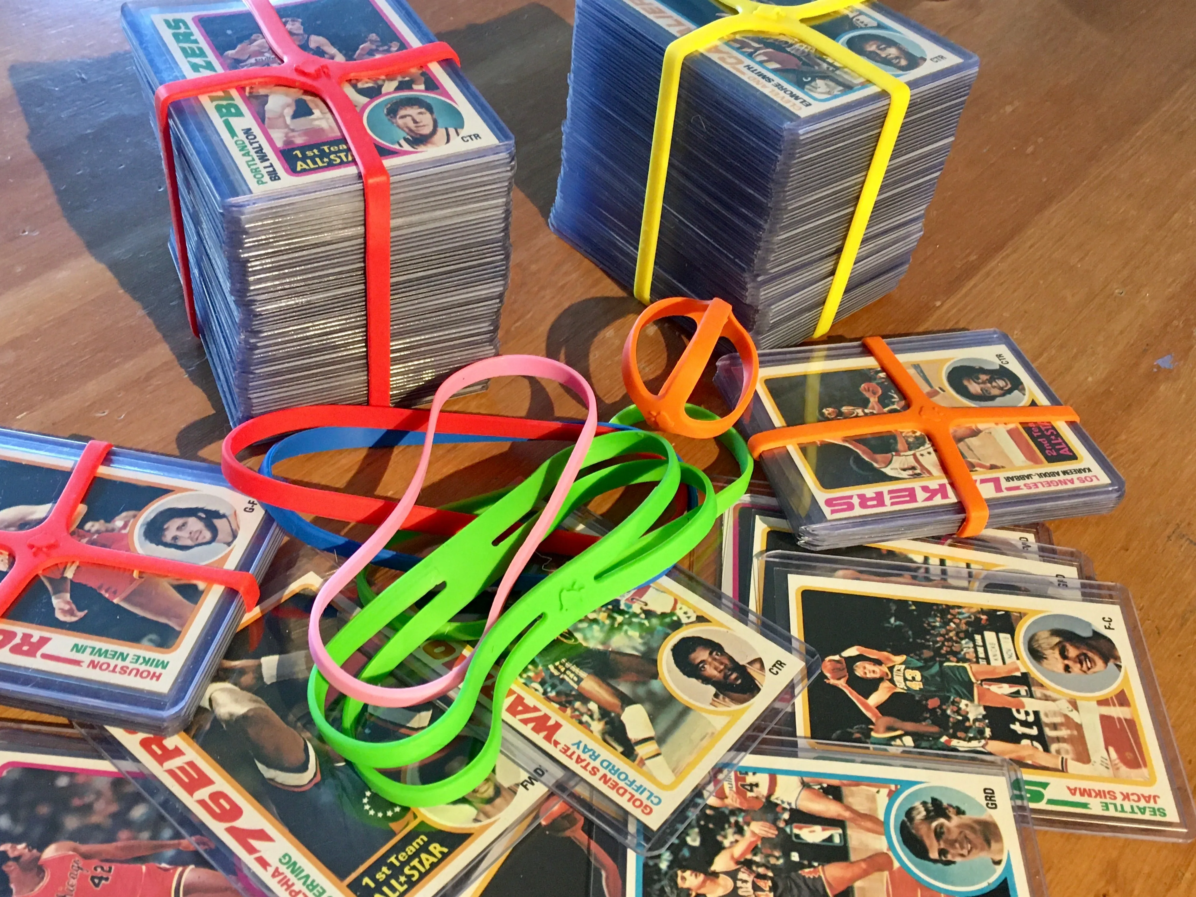 Grifiti Band Joes 2 inch Silicone Cross Bands Cards Jewelry Boxes Wallets and Wraps