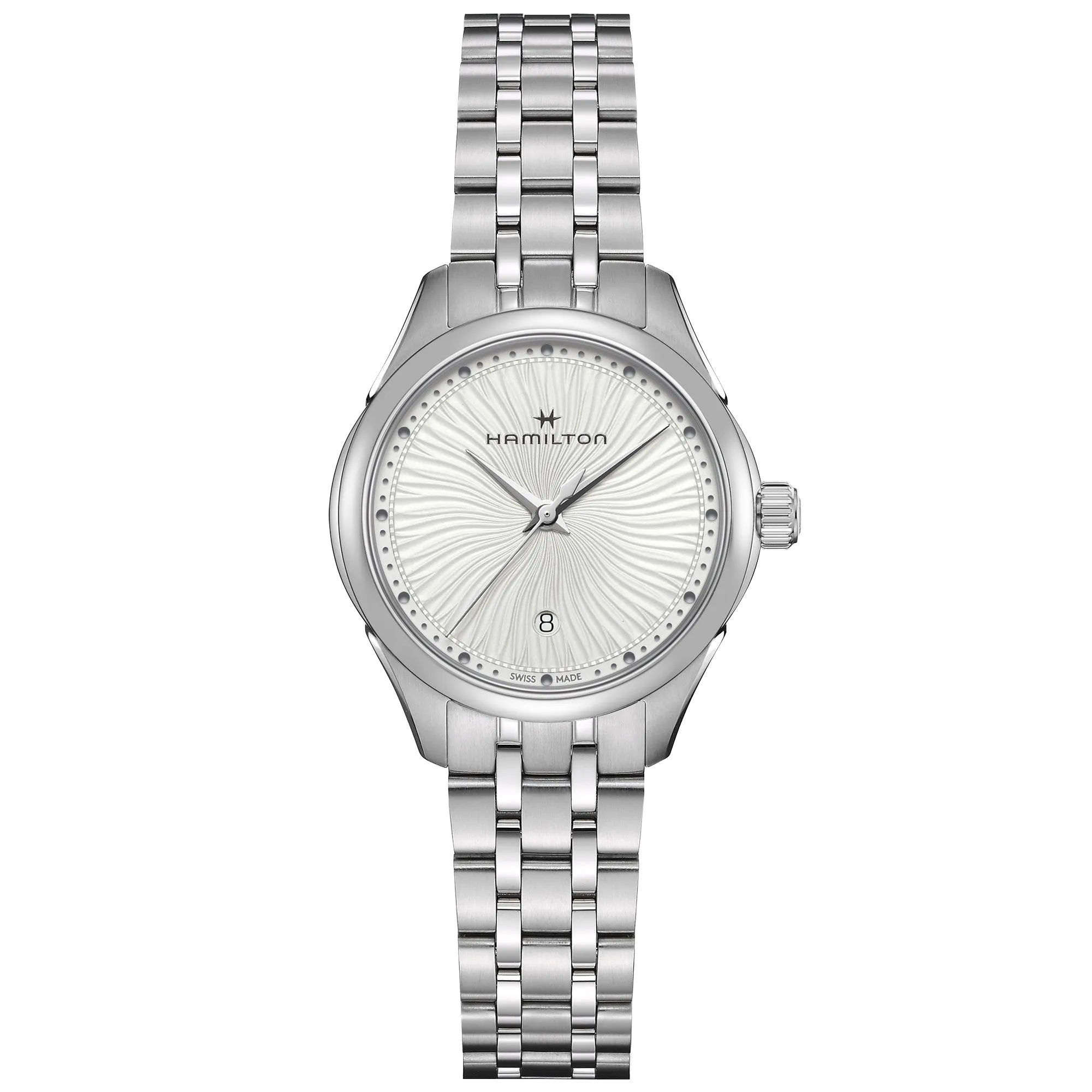 Hamilton Jazzmaster Lady Quartz White Dial Stainless Steel Watch | 30mm | H32231110