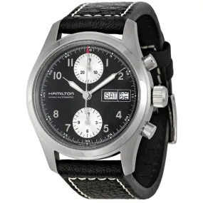 Hamilton Khaki Field Automatic Black Dial Men's Watch H71466733