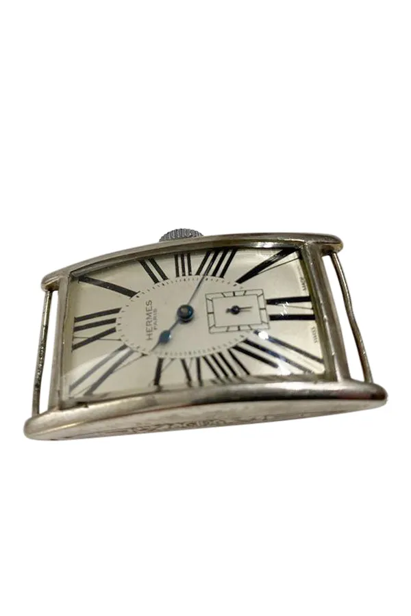 Hermes- Vintage- Art Deco- Rectangular Watch