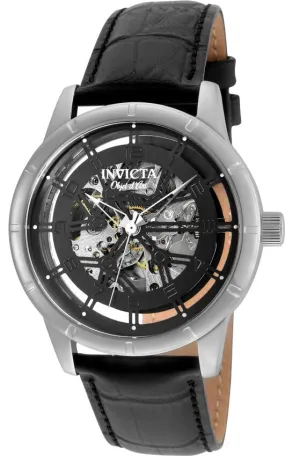 Invicta Objet D Art Automatic Black Dial Men's Watch 25259