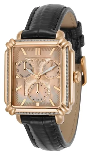 Invicta Wildflower Quartz Rose Gold Dial Ladies Watch 30860