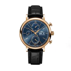 IWC Portofino Chronograph Mens 42mm Watch - IW391035