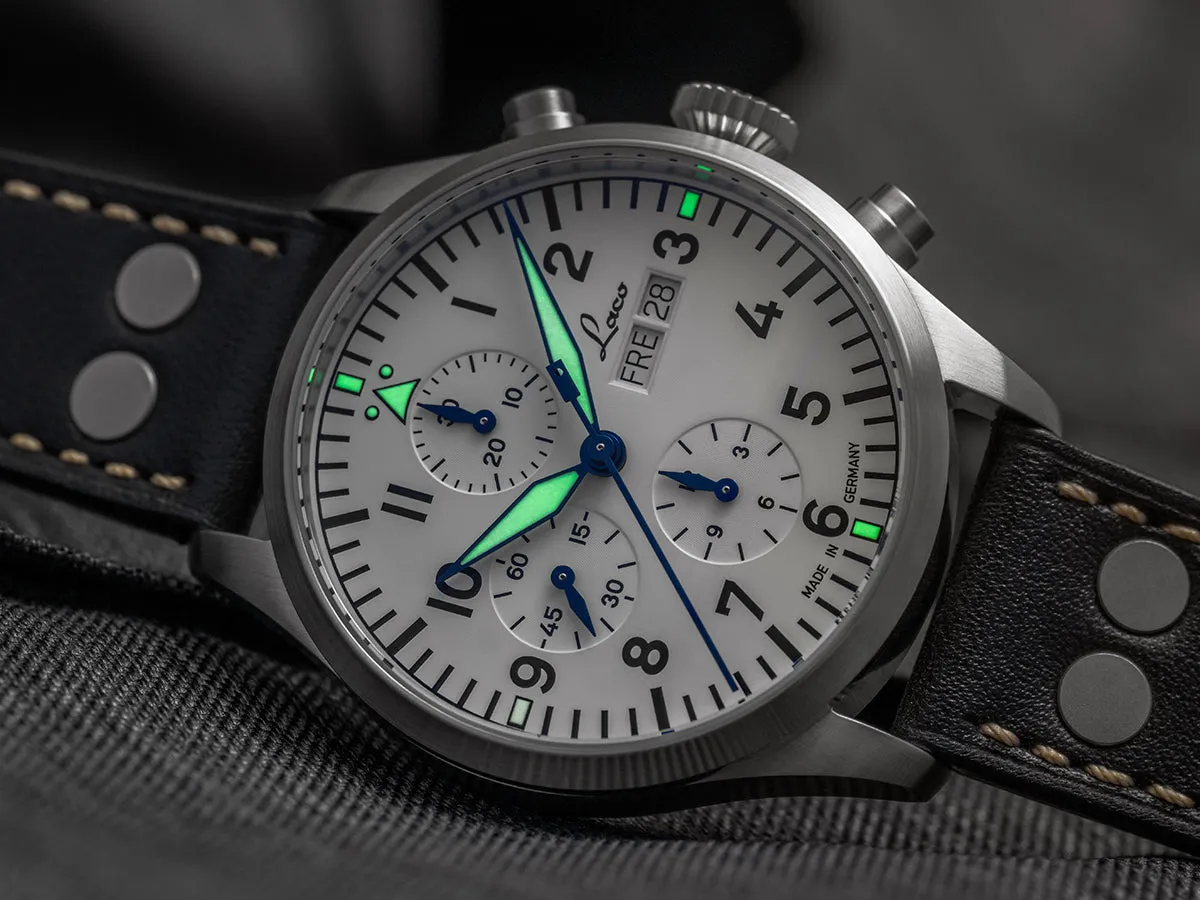 Laco - Kiel 43 mm Automatic Chronograph