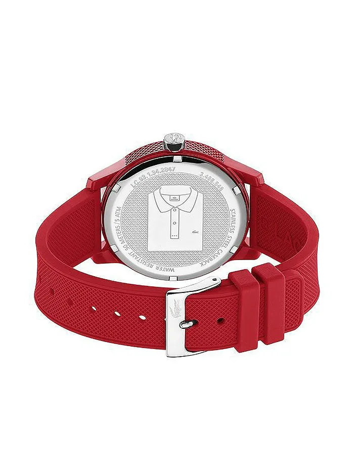 Lacoste Analog Red Dial Men's Watch