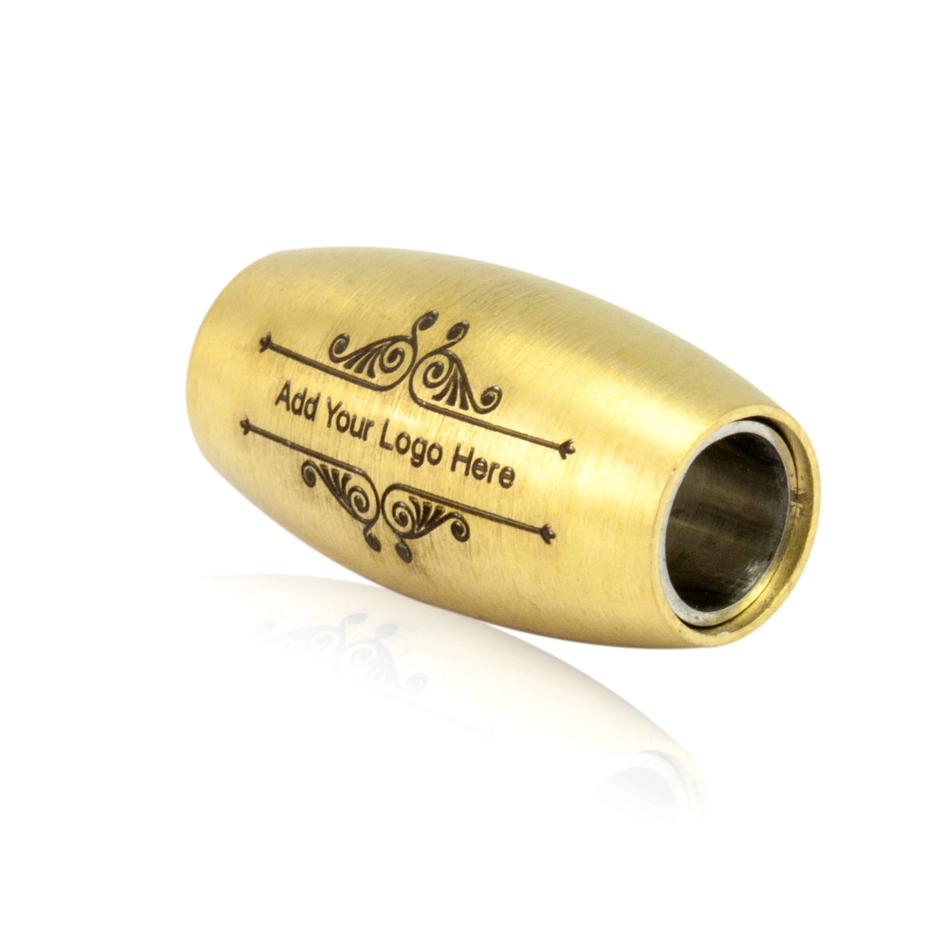 Laser Engraved, FOR 5/6MM LEATHER CORD, MOQ 20 PCS