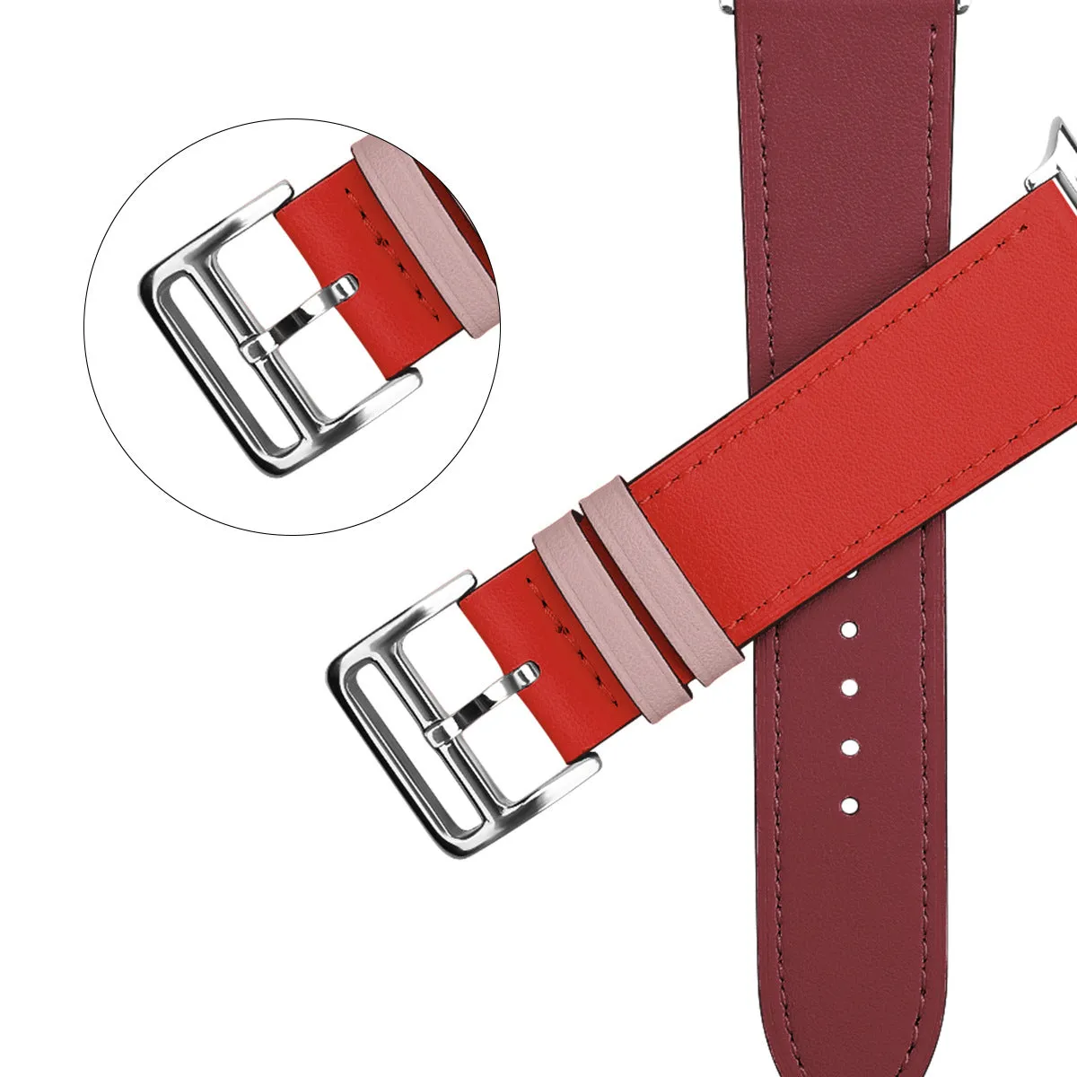 Leather strap for Iwatch 7/8 W24BAW802