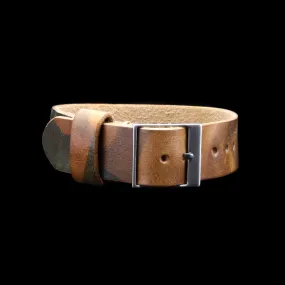 Leather Watch Strap, Classic RAF II Military 101
